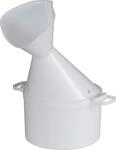 Hydas Inhalator, PP, wei&szlig;, Durchmesser 12 cm, H&ouml;he 24 cm