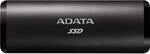 ADATA SE760 512 GB portable external SSD, black, USB-C 3.2 Gen 2 ADATA SE760 512 GB portable external SSD, black, USB-C 3.2 Gen 2