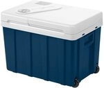 Mobicool MQ40W K&uuml;hlbox mit Rollen | Elektrisch | 39 L | 12V, 230V | f&uuml;r Auto, Boot,