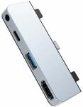 Targus HyperDrive HD319E-GRAY USB-C-Hub-Adapter f&uuml;r iPad Pro 11 n 12.9 Zoll,...