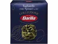 Barilla Hartweizen Pasta Collezione Tagliatelle con Spinaci – 12er Pack (12 x 500g)