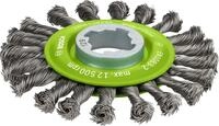 Bosch Accessories Professional 1x Scheibenb&uuml;rste Gezopfter Draht Heavy (f&uuml;r...