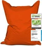 Lumaland Riesen-Sitzsack XXL 140x180 cm | Wasserfestes Indoor & Outdoor...