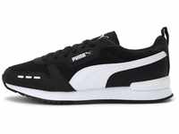 PUMA Unisex Adults' Fashion Shoes R78 Trainers & Sneakers, PUMA BLACK-PUMA WHITE, 37