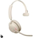 Jabra Evolve2 65 Wireless PC Headset &ndash; Noise Cancelling UC Certified Mono