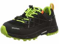Salewa JR Wildfire Waterproof Zapatos de Senderismo, Black Out/Cactus, 35 EU