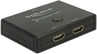 Delock HDMI 2 - 1 Umschalter Switch bidirektional 4K 60 Hz