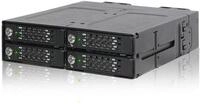 ICY DOCK 4X M.2 NVMe PCIe 4.0 SSD zu 4X MiniSAS HD (SFF-8643) Wechselrahmen -