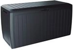 Prosperplast MBBD290 Boxe Board Gartenbox auf Rollen Kissenbox Gartentruhe