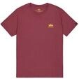 Alpha Industries Herren Alpha Industries Basic Small Logo Neon Camiseta T-Shirts mit
