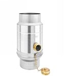 Zink Regenwassersammler DN 100 mit Schlauchpaket