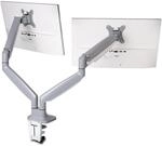 Kensington SmartFit Monitorarm f&uuml;r 2 Monitore, mit One-Touch Design und