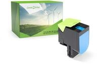 Green2Print Toner Cyan 4000 Seiten ersetzt Lexmark 70C0X20, 700X2, 70C2XC0, 702XC,
