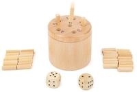 small Foot W&uuml;rfelspiel 6 Raus, Logikspiel f&uuml;r 2-6 Personen, Gesellschafspiel f&uuml;r