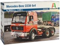 ITALERI 3943S - 1:24 Mercedes-Benz 2238 6x4 , Modellbau, Bausatz, Standmodellbau,