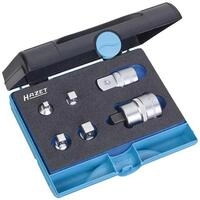 Hazet Adapter Satz 958N/6, 1/4 Zoll (6,3 mm) Vierkant, Je 1 Adapter | L&auml;nge 185 mm,
