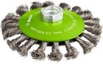 Bosch 1x PRO Stainless Steel heavy Kegelb&uuml;rste, 115 x 0,35 mm, Gewinde | f&uuml;r