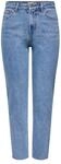 ONLY Female Straight-Fit Jeans ONLEMILY Hohe Taille Gerade geschnitten Verk&uuml;rzt
