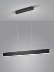 Helestra LED Pendelleuchte NEX, IP20, mattschwarz