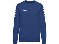 Hummel Damen Pullover Go Cotton Sweatshirt Woman 203507 True Blue S