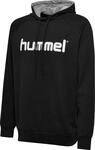 hummel Herren Hmlgo Cotton Logo Kapuzenpullover, Black, XXL