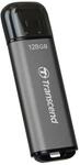 Transcend Jetflash 920 128GB High-End USB Stick, Space Grau |SSD-Performance, Bis zu