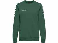 Hummel Damen Pullover Go Cotton Sweatshirt Woman 203507 Evergreen XXL