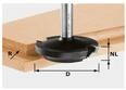 Festool Abplattfr&auml;ser HW D 42,7 mm - Schaft 8 mm, NL 13 mm, R 6
