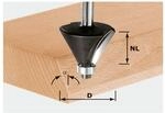 Festool Fasefr&auml;ser HW S8 D38,5/23/30&deg; - Hartmetall Fasenfr&auml;ser