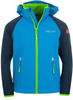 Trollkids Rondane Softshell Jacke Zip Off, Marineblau/Mittelblau/Grün, Größe...