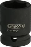 KS Tools 515.1765 1" Sechskant-Kraft-Stecknuss, kurz, 65mm