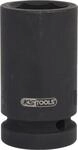 KS Tools 515.1850 1" Sechskant-Kraft-Stecknuss, lang, 50mm