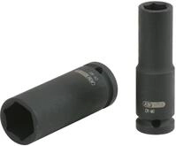 1/2" Sechskant-Kraft-Stecknuss, lang, 36mm