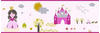 A.S. Création Bordüre Little Stars Borte Prinzessin 5,00 m x 0,17 m bunt rosa Made