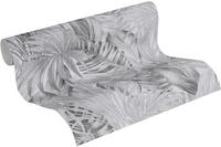 A.S. Cr&eacute;ation Tapete Floral Grau Wei&szlig; Schwarz Attractive 2 368203 - Pflanzen