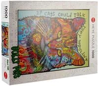 HEYE 29893 If Cats Could Talk Standard 1000 Teile, Mehrfarbig (Jolly Pets Puzzle