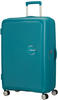 American Tourister Soundbox - Spinner L Erweiterbar Koffer, 77 cm, 110 L, Jade Green,