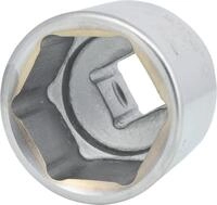 KS Tools 911.1054 1" CLASSIC Sechskant-Stecknuss, kurz, 54mm