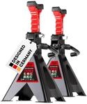HEYNER&reg; Unterstellbock 2er Set mit Gummiauflage Hubh&ouml;he 300-440 mm