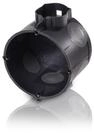 f-tronic Unterputz-Ger&auml;tedose, Winddicht, 46 mm Tief, Inhalt: 25, Schwarz,...