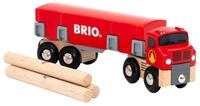 BRIO World Holztransporter mit Magnetladung - Spielzeug ab 3 Jahre | BRIO