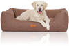 Knuffelwuff Hundebett Lotte aus Velours mit feinem Handwebcharakter XL 105 x...