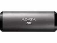 ADATA SE760 256 GB portable external SSD, grau, USB-C 3.2 Gen 2