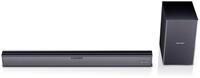 SHARP HT-SBW182 2.1-Kanal Soundbar mit kabellosem Subwoofer, 160 W Gesamtleistung,