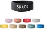 Design Letters Snack Schale, Snack (Schwarz) - Ultra Matt glasiertes...