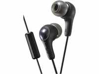 JVC HA-FX7M-B-E Gumy Plus In-Ear-Kopfhörer mit Mikrofon und Fernbedienung...