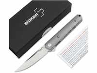 Böker Plus® Kwaiken Mini Flipper Titan - extrem scharfes Einhand-Messer mit D2