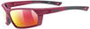 uvex sportstyle 225 pola - Sportbrille für Damen und Herren - verspiegelt -