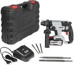 Br&uuml;der Mannesmann Akku-Bohrhammer SDS-Plus 20 V, b&uuml;rstenloser Motor, Li-Ion-Akku