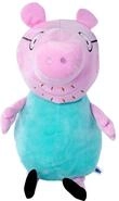 Simba 109261005 - Peppa Pig Pl&uuml;sch Papa Wutz, 37cm, im Standardoutfit, Pl&uuml;schfigur,